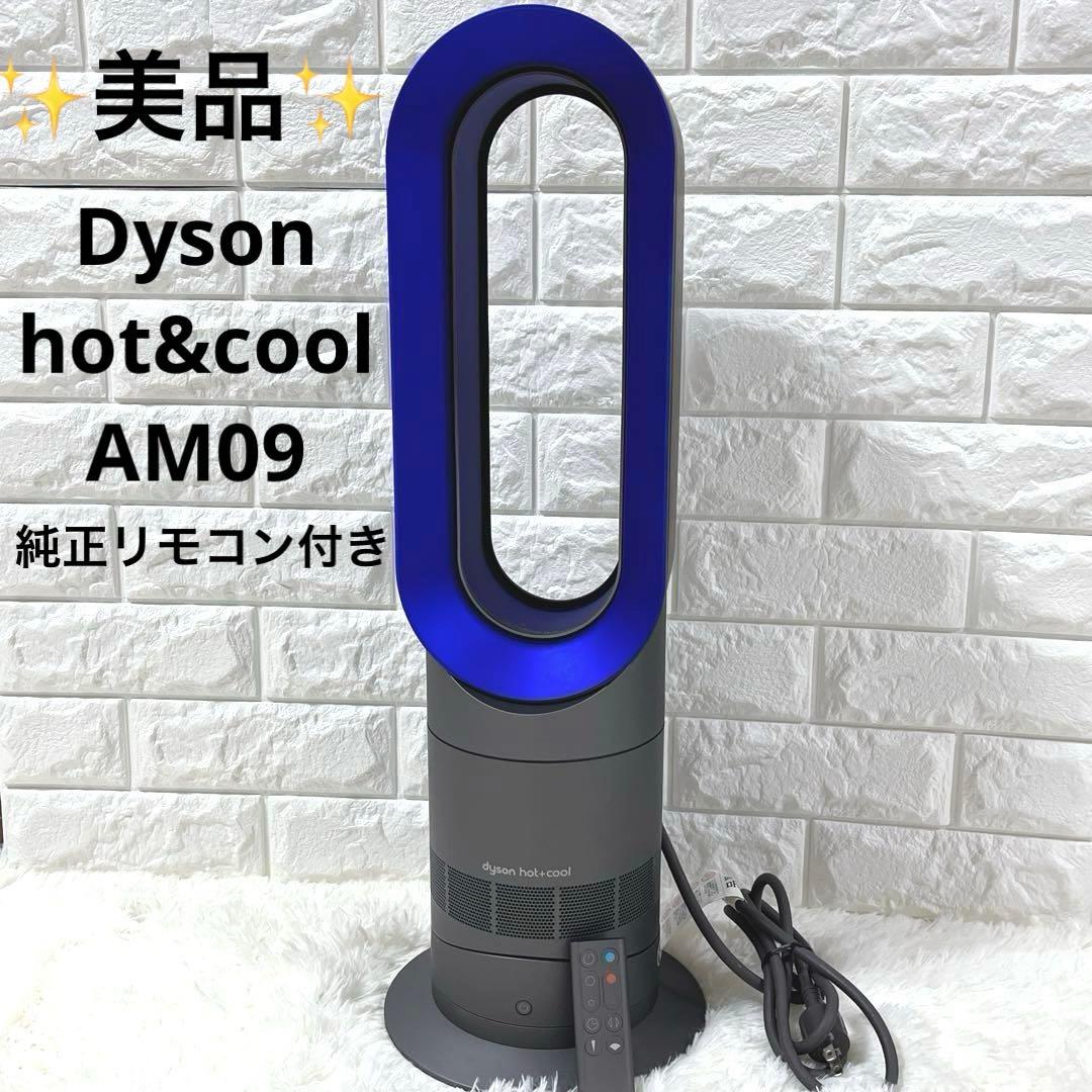 美品 Dyson hot&cool AM09 冷房 暖房 扇風機 純正リモコン付