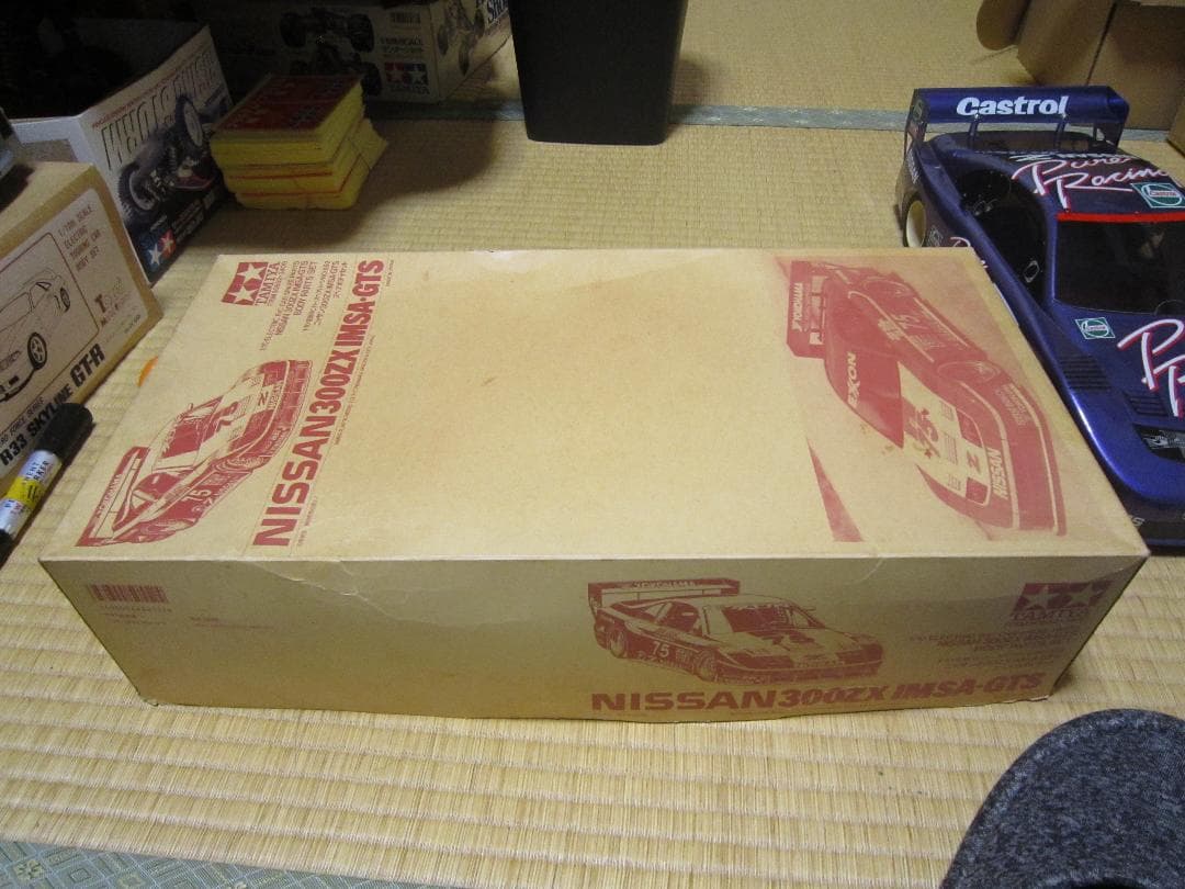 摩天楼 1/10 タミヤ Cカー 激レアモーター＆外箱付属 新品ボディ