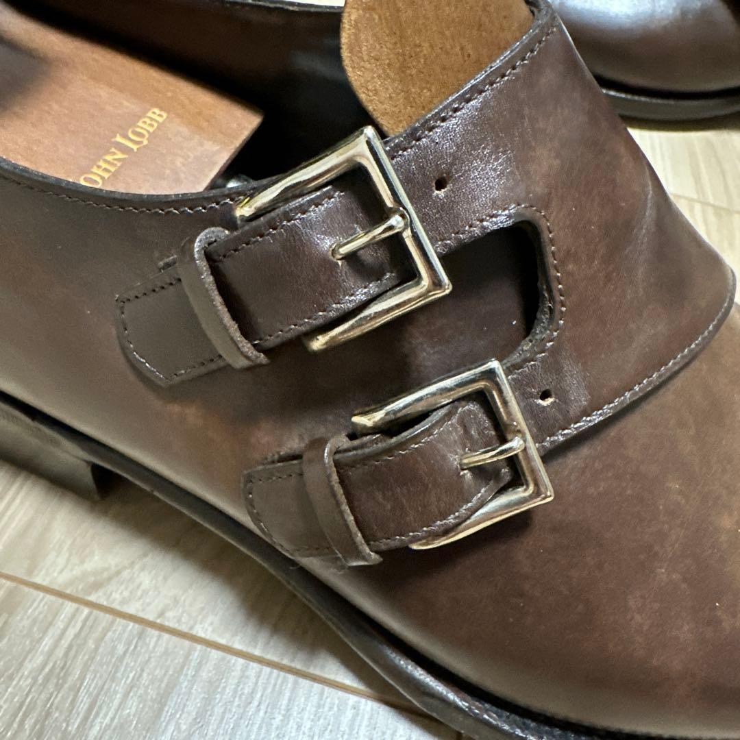 John lobb / Chapel チャペル　ダブルモンクストラップシューズ