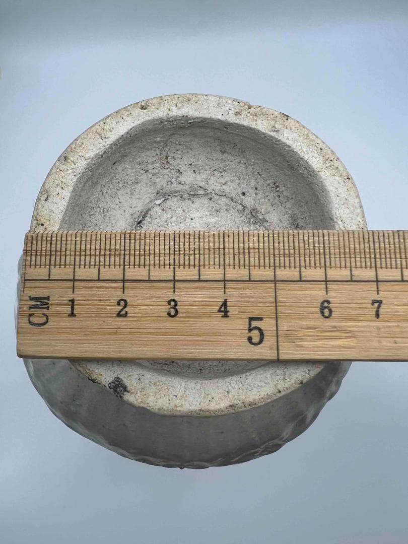 北宋時代　青白磁刻花牡丹文双耳瓶　景徳鎮　影青　唐物　古賞物(E-76)