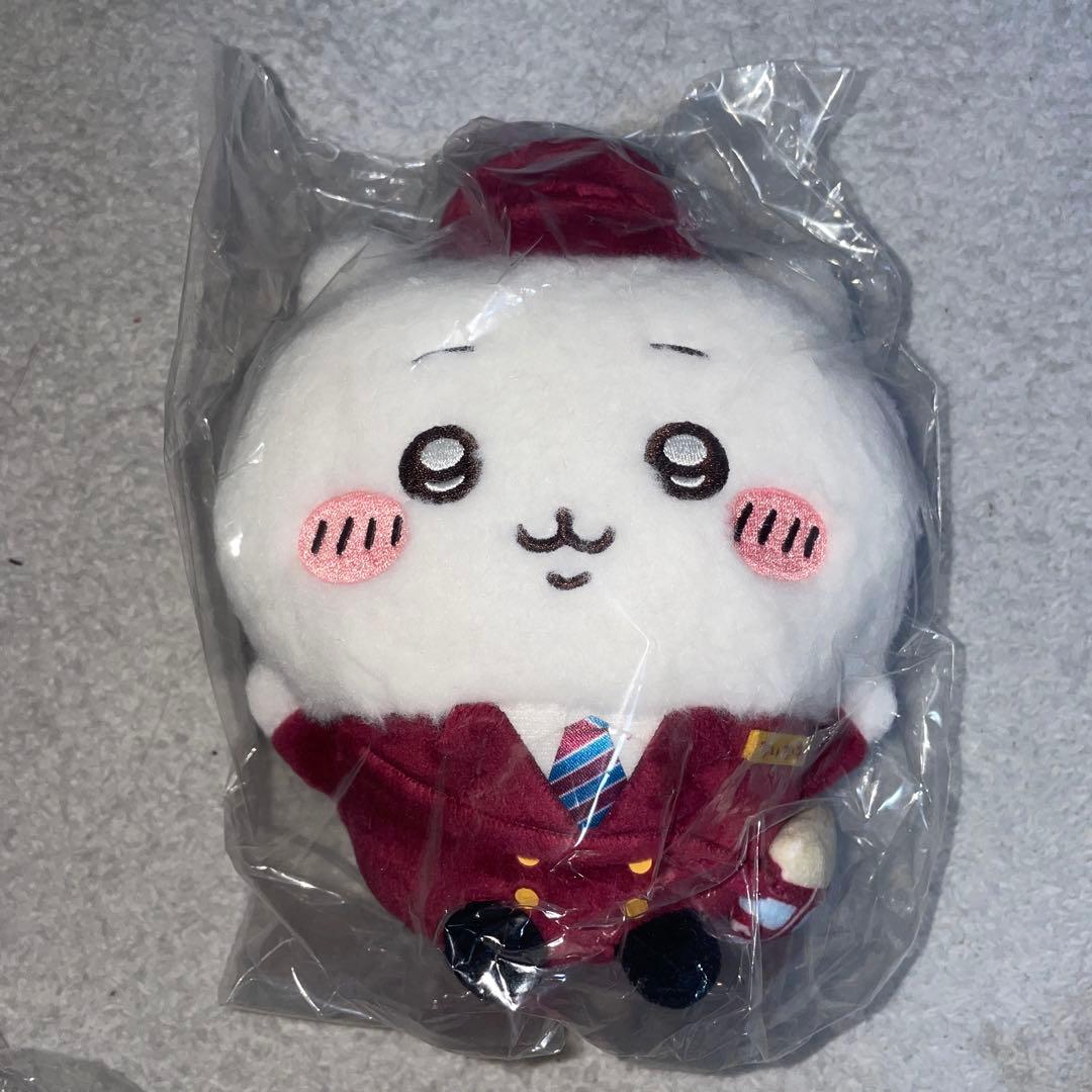 【未開封】【正規品】ちいかわ 阪急電車なほわほわぬいぐるみS 3匹セット