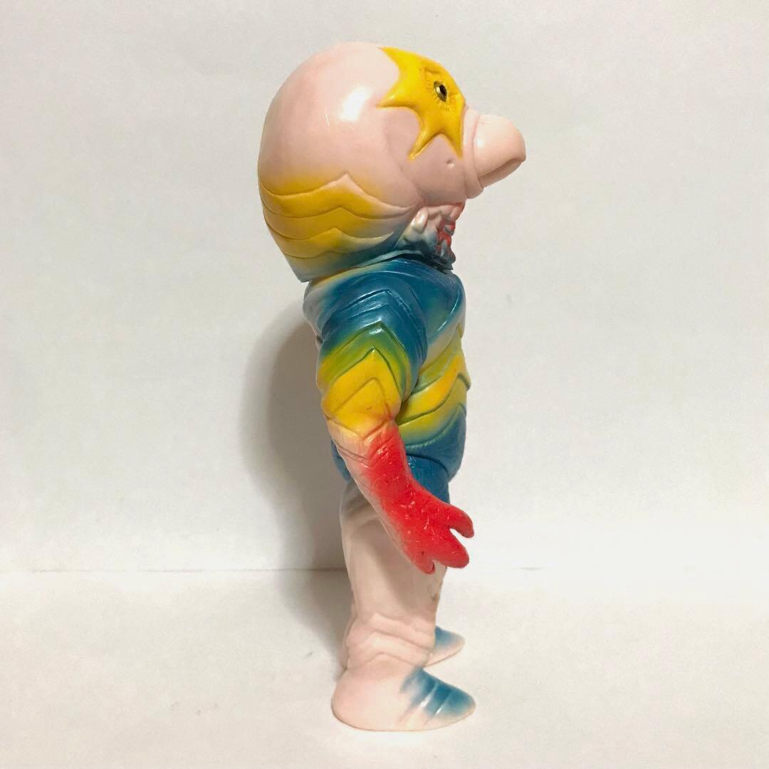 ベアモデル オール怪獣 ガッツ星人 ピンク成型 ソフビ