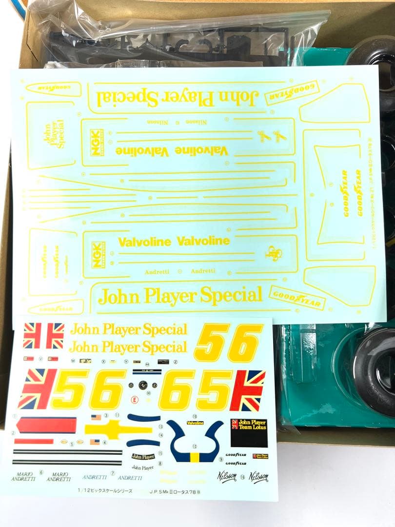 タミヤJ.P.S. Mk.IIIロータス78 1/12ビッグスケールNO.20