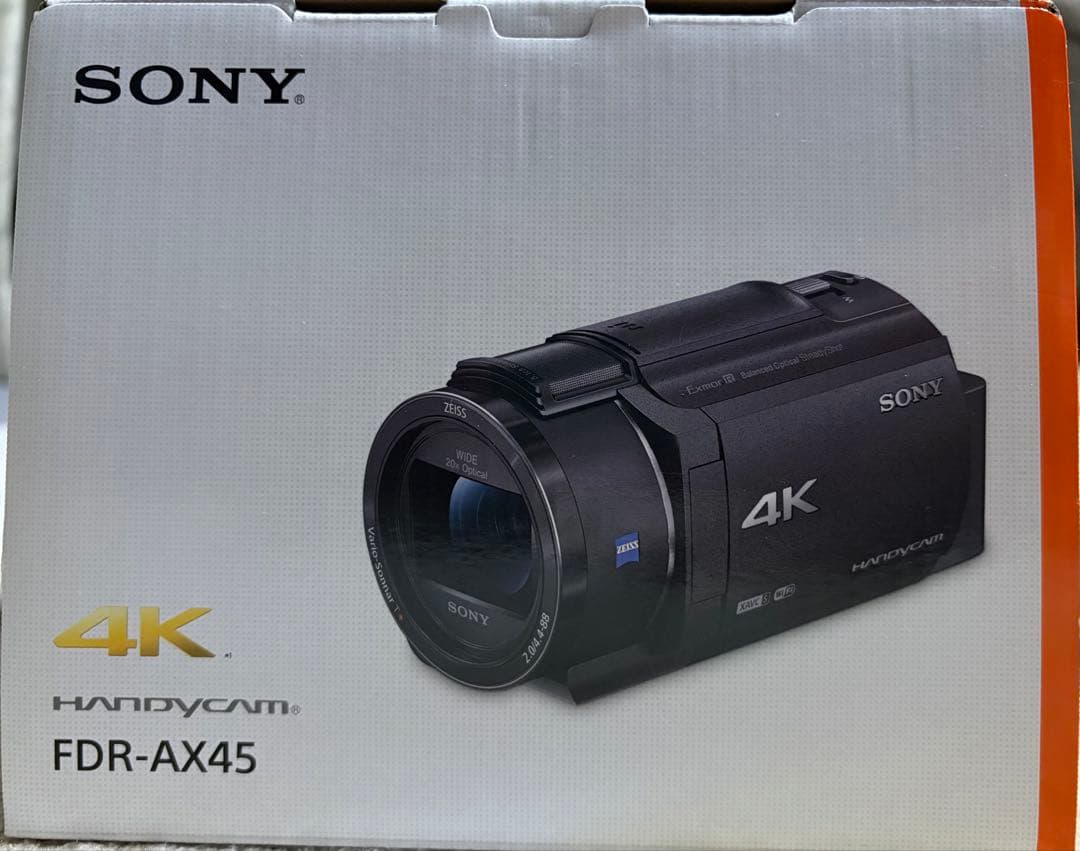 ビデオカメラ SONY FDR-AX45 4K HANDYCAM