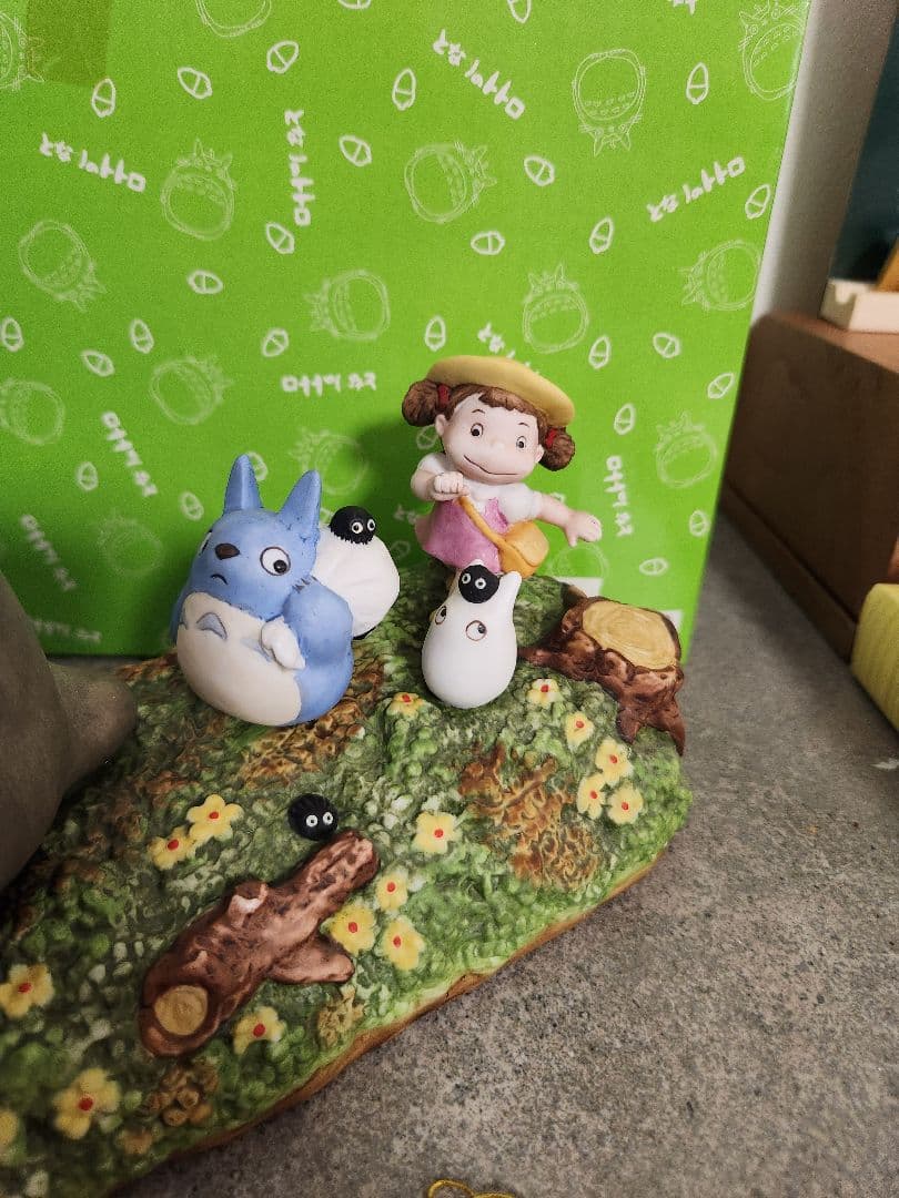 【となりのトトロ】トトロ　さんぽ　オルゴール ジブリ 陶器