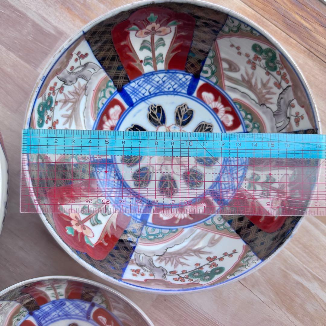 古伊万里　重ね鉢　金彩　骨董