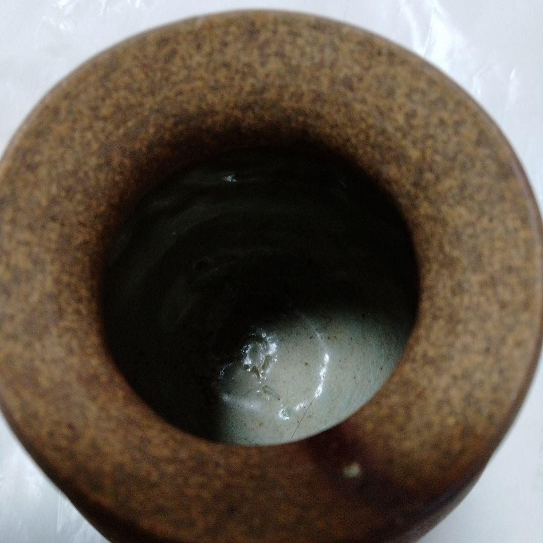 火だすき 緋襷 花器 華道具 茶道具 陶器 花瓶 在銘：榮