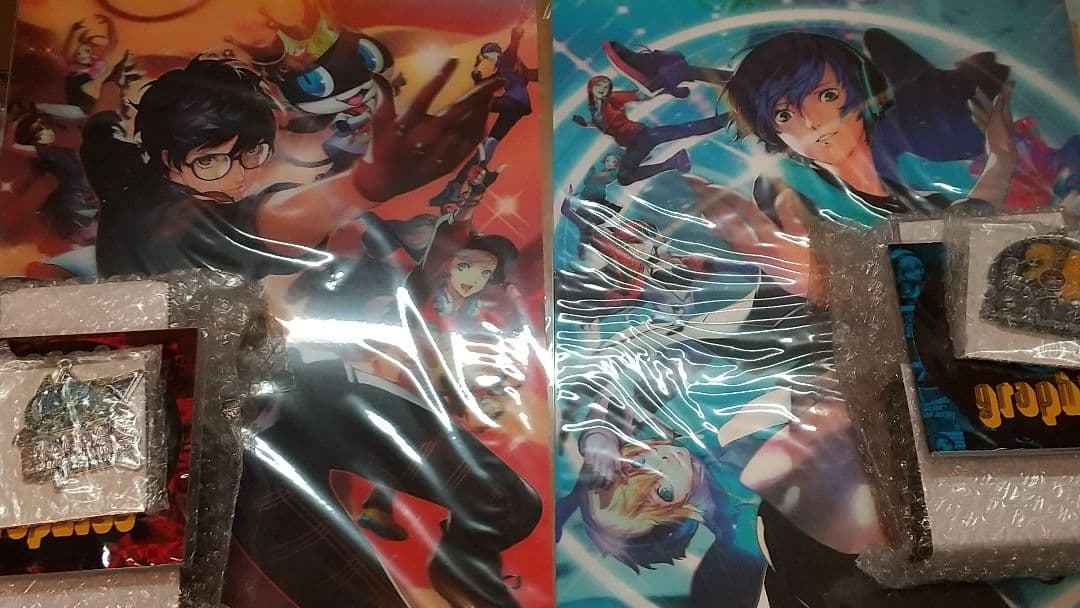 【未開封】P3D/P5D ファミ通DXパック 3Dクリスタルセット 特典のみ