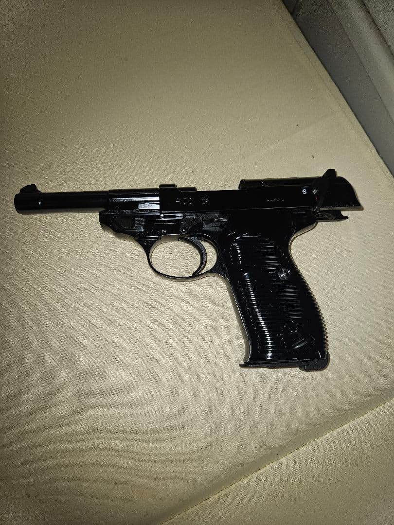 マルゼン P38 ガスガン ブラックメタル仕様