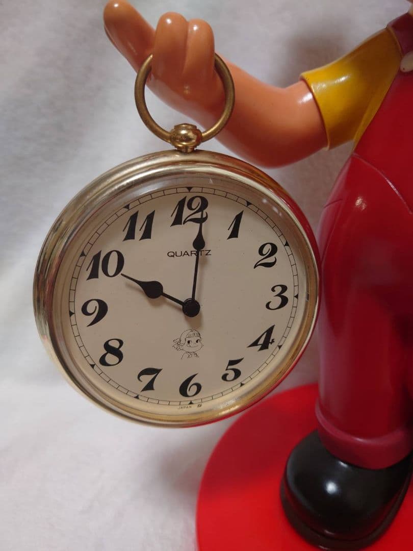 不二家 ペコちゃん ウォッチングペコちゃん 懐中時計 人形 フィギュア