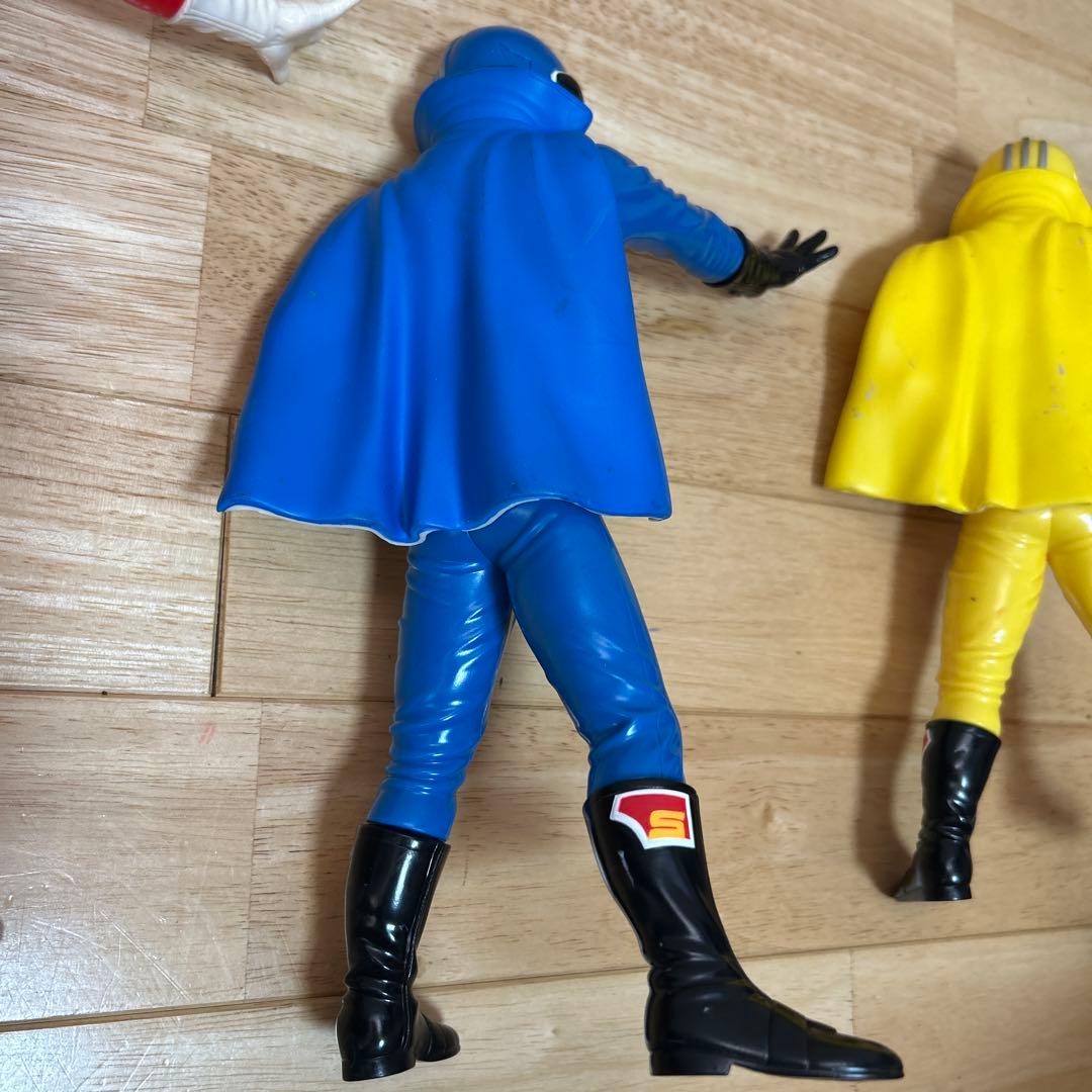 ゴレンジャー　ビックサイズ　ソフビフィギュア　まとめ売り　約30cm