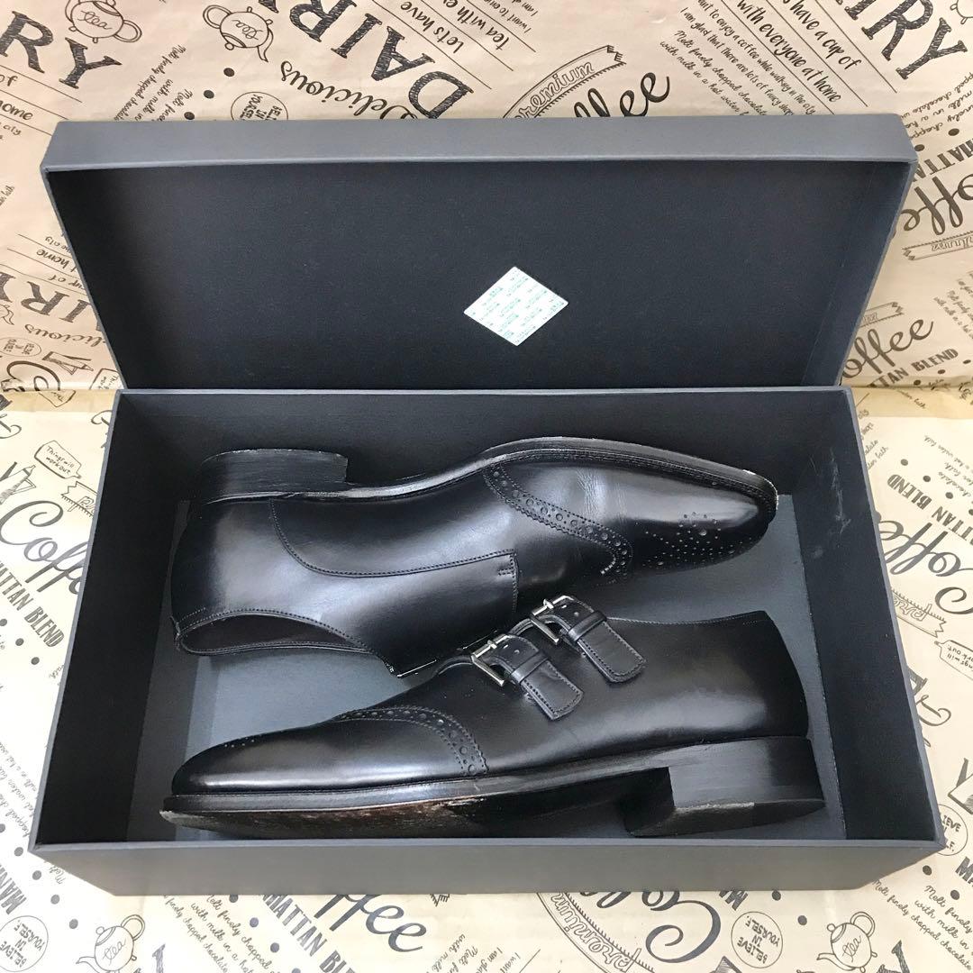 RAYMAR ダブルモンクストラップ 6.5 ビジネスシューズ 革靴 S3361