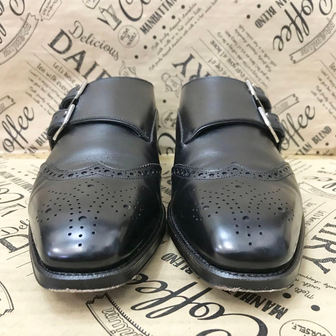 RAYMAR ダブルモンクストラップ 6.5 ビジネスシューズ 革靴 S3361