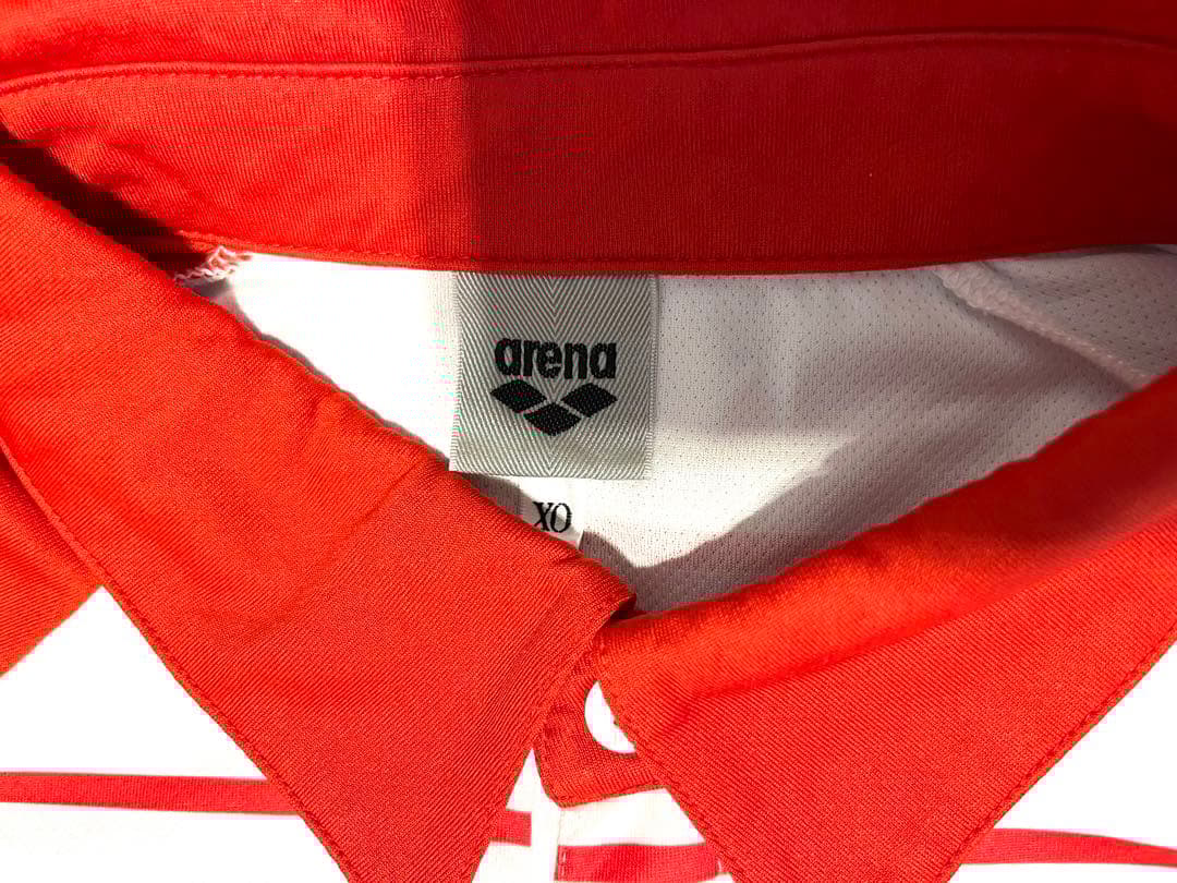 魚虎【トビウオジャパン支給ポロシャツ】XOパンパシ水泳競泳日本代表