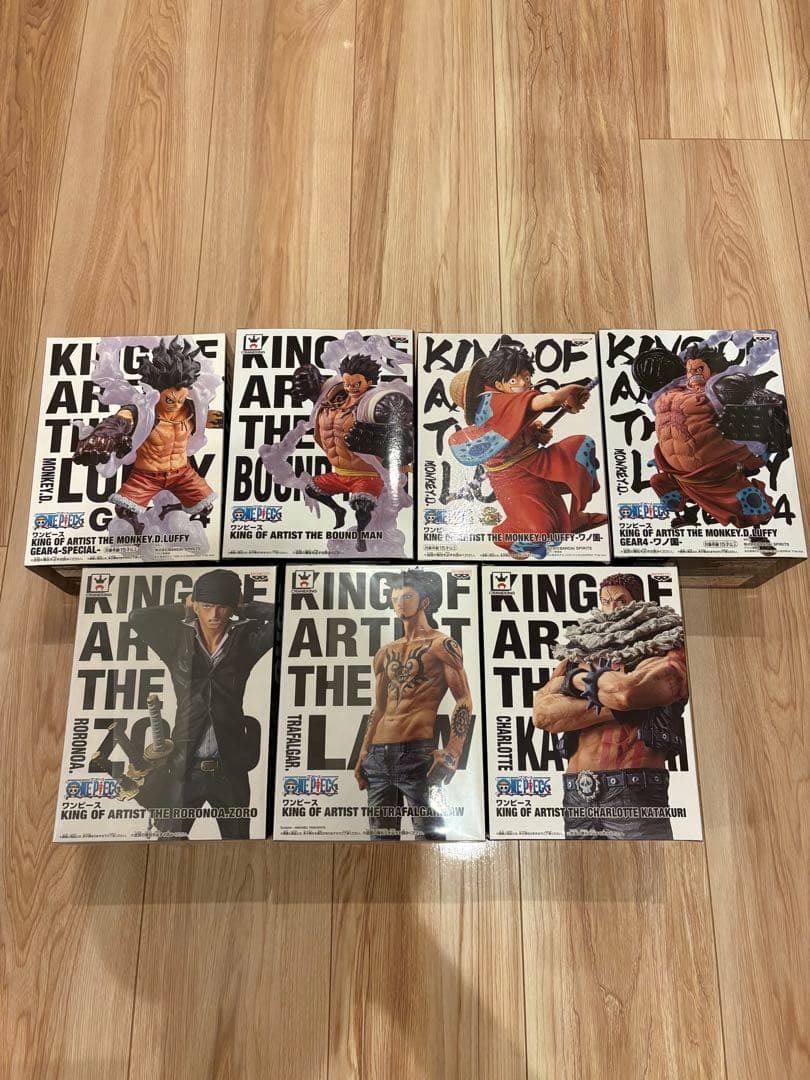 ワンピース　フィギュア　KING OF ARTIST まとめ売り