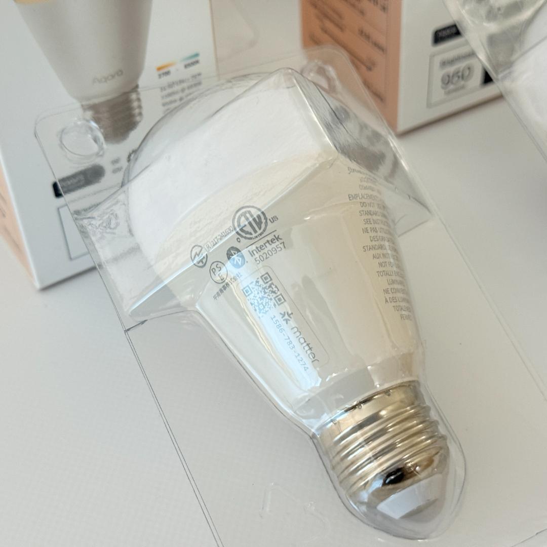【5個セット】Aqara LED 電球 T2 E26口金 CCT