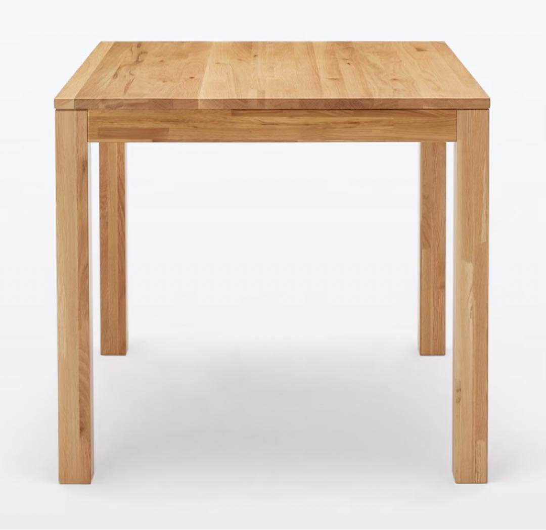 ☆MUJI 無印良品 出付・幅80㎝ 正方形 ダイニングテーブル 良品計画