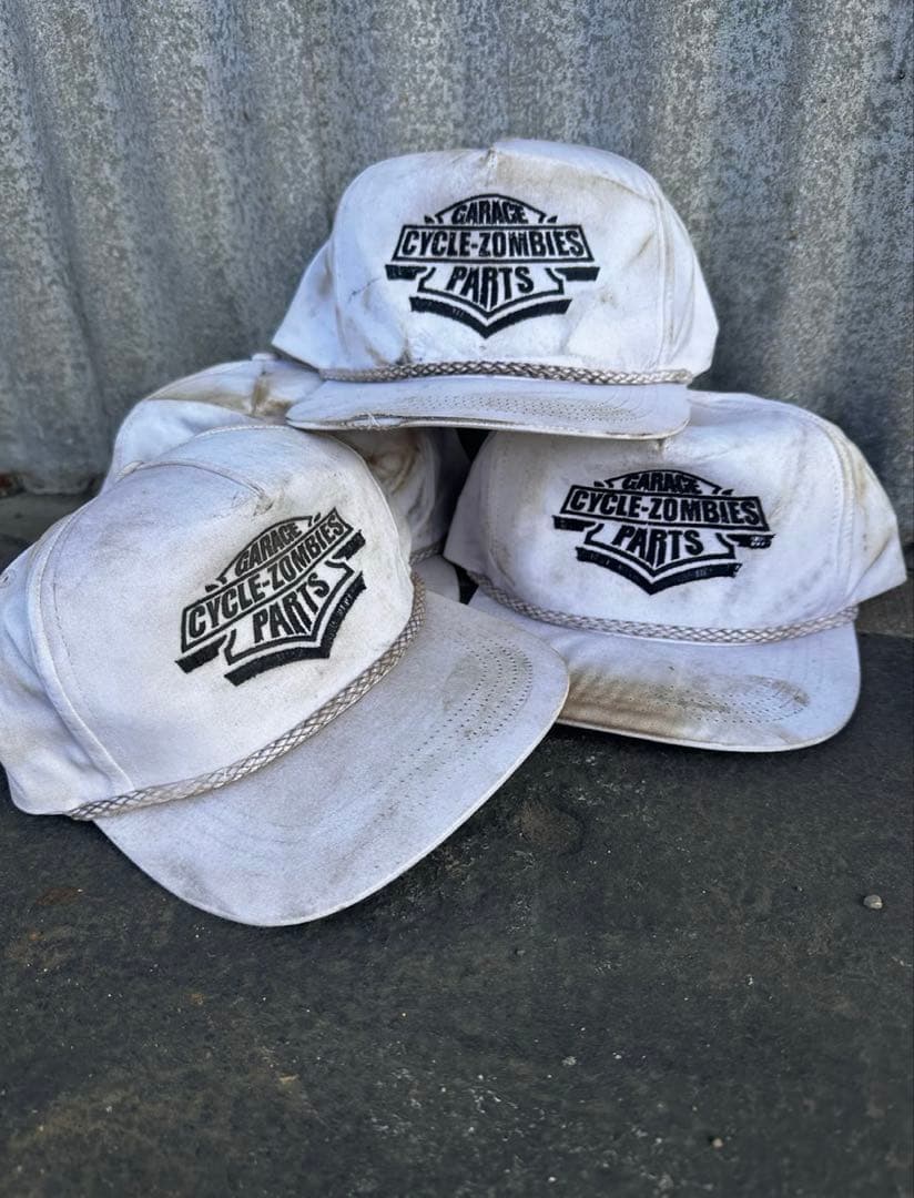 帽子 CYCLE ZOMBIES ORIGINAL VINTAGE CAP WHITE