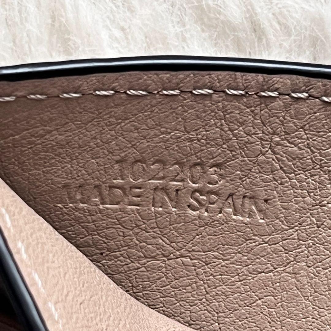 LOEWE アナグラム トライフォールドウォレット 三つ折り 財布 コンパクト