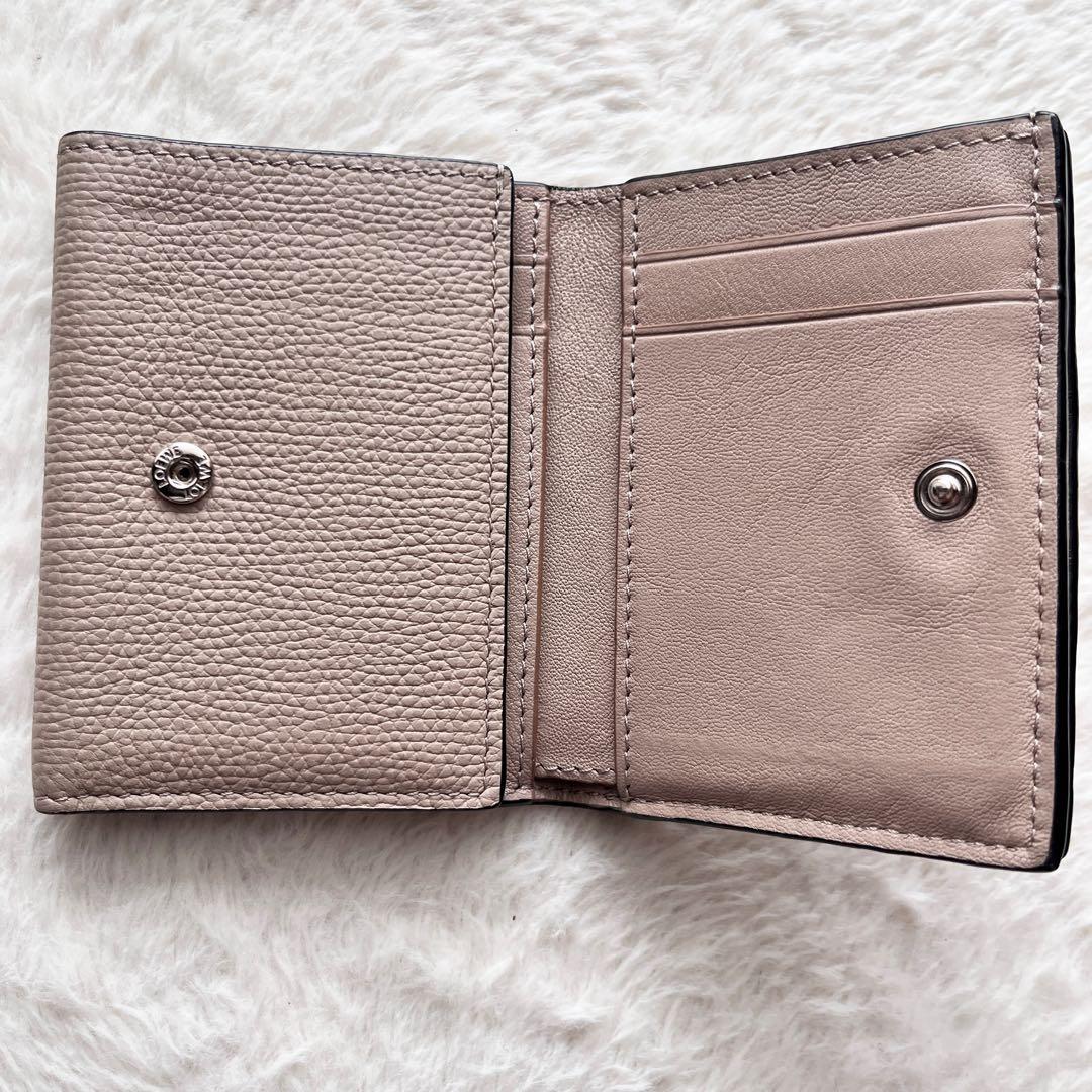 LOEWE アナグラム トライフォールドウォレット 三つ折り 財布 コンパクト