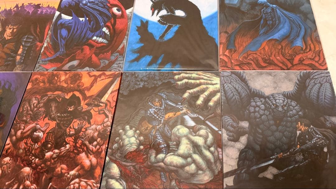 ポスター Berserk F6 board 8sets (all new)