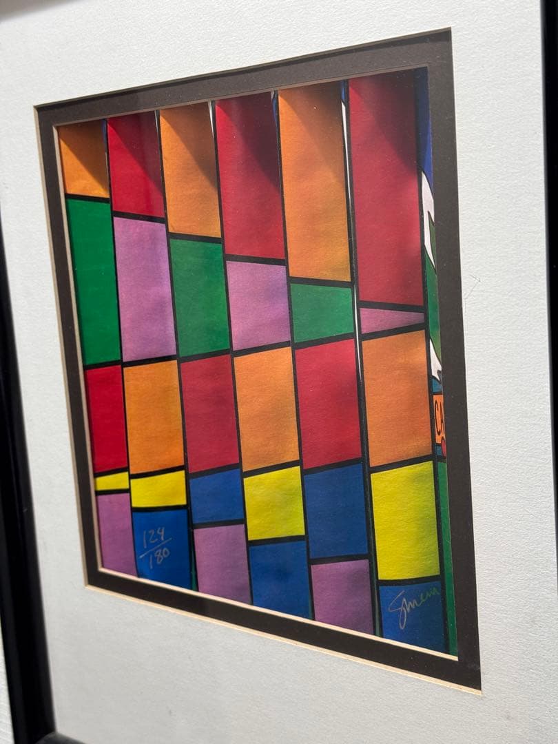 3D アートリトグラフ　「I THINK I CAN」 限定124/180