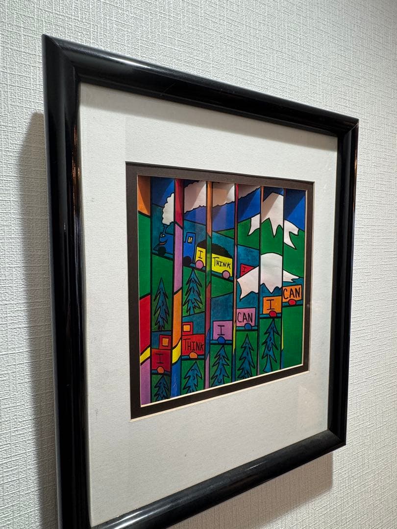 3D アートリトグラフ　「I THINK I CAN」 限定124/180