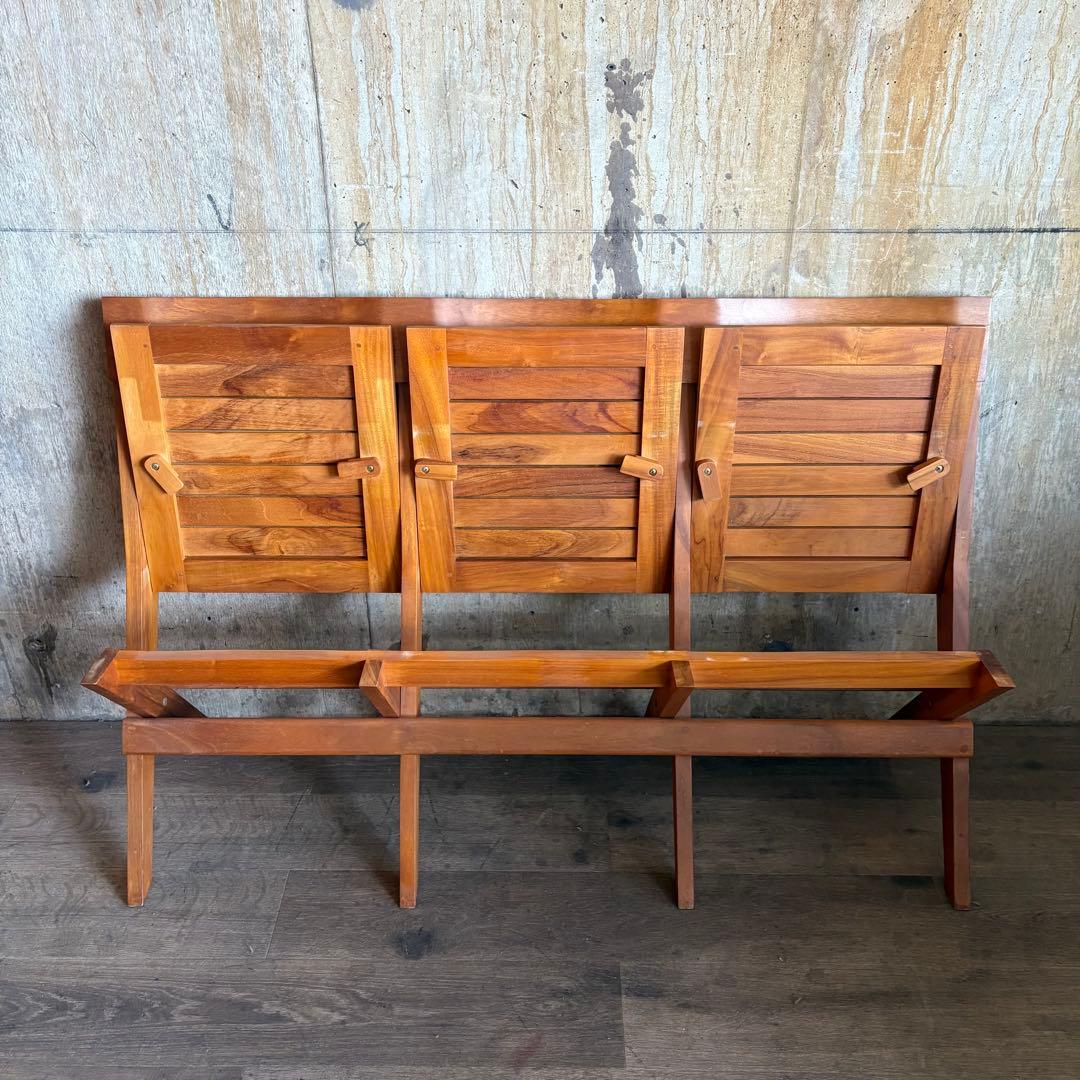 unico PRAD ウニコ　ポラード　フォールディングベンチ　チーク材　廃番