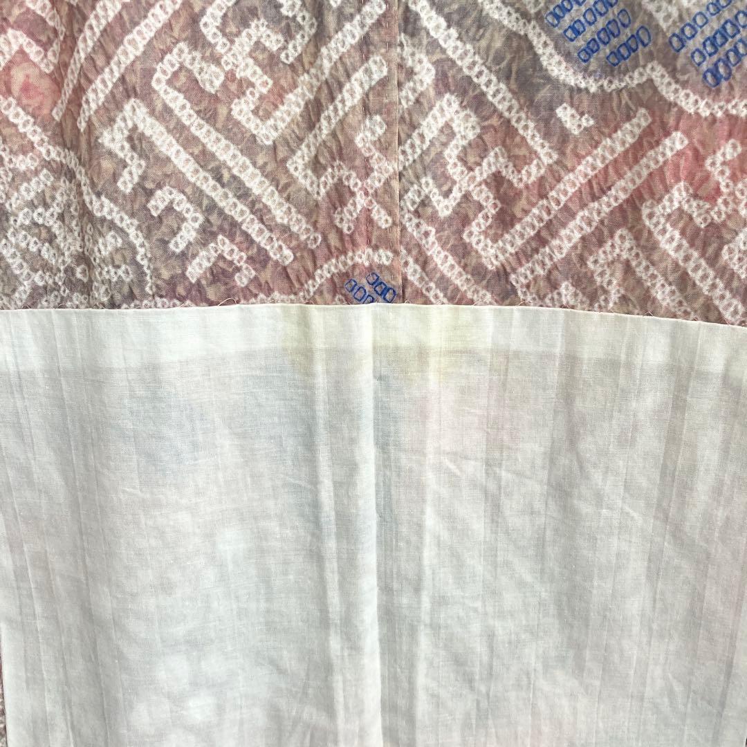 ★ ちぃです★ 古典文様　有松絞り　絞り染め　絞り浴衣　総絞り　NO3