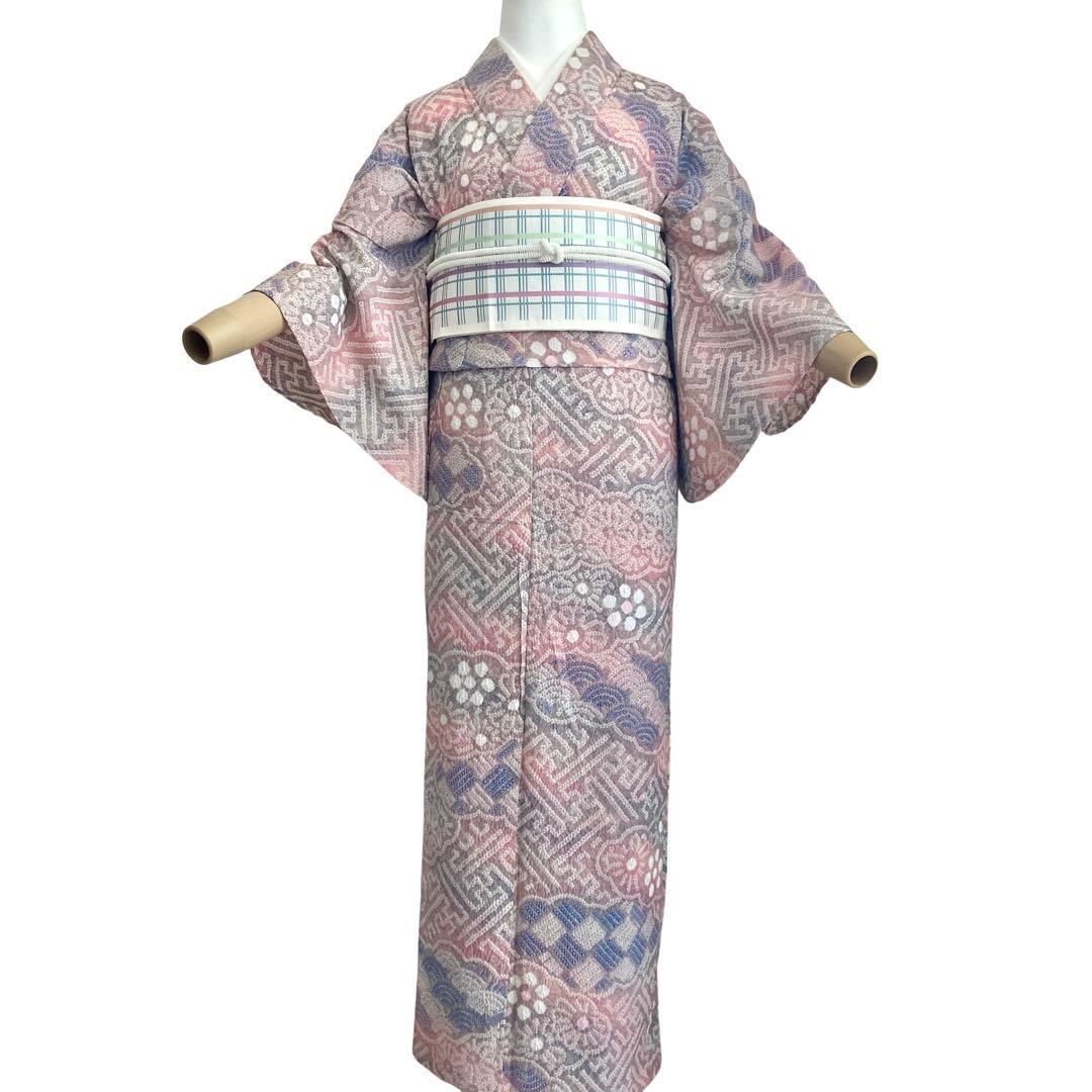 ★ ちぃです★ 古典文様　有松絞り　絞り染め　絞り浴衣　総絞り　NO3