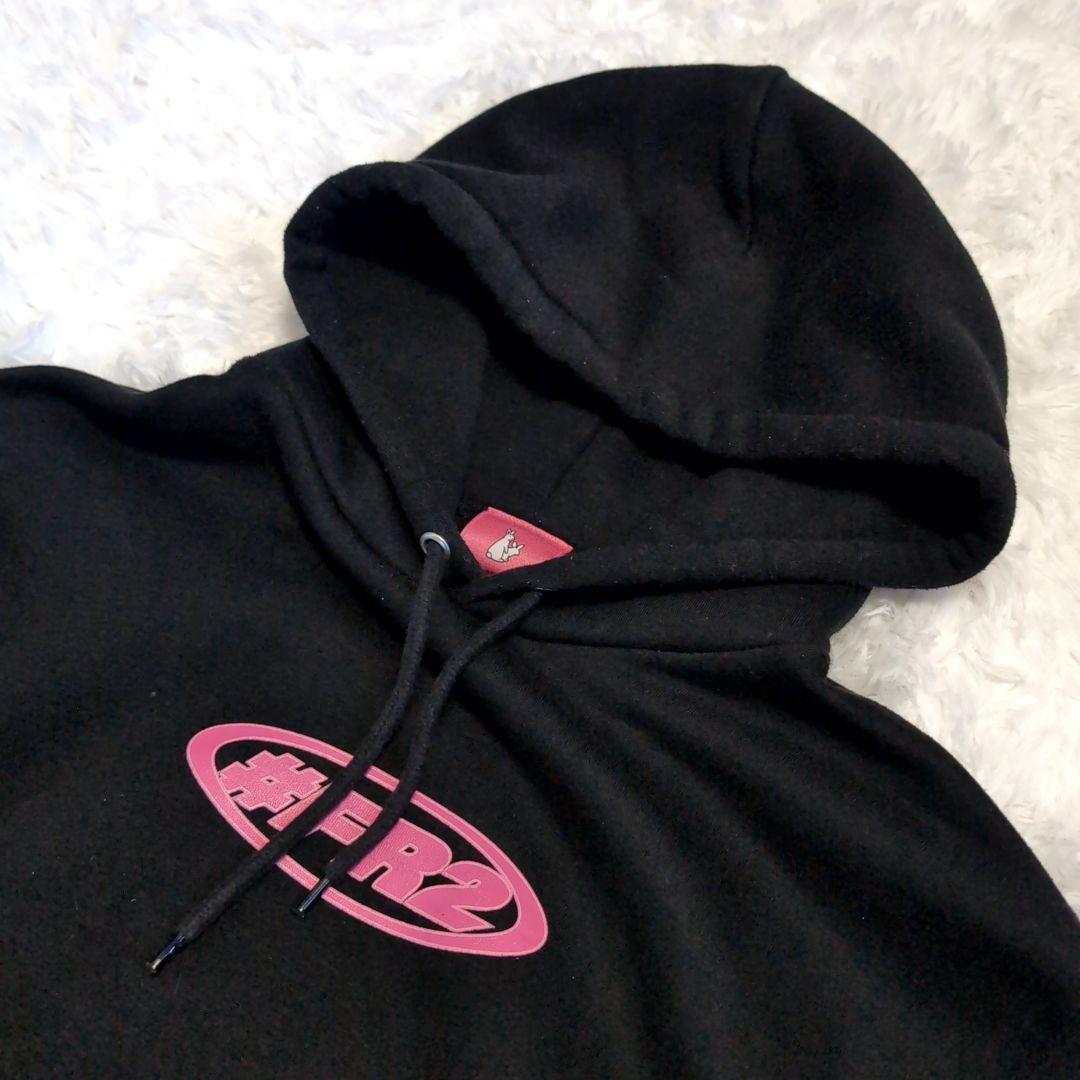極美品✨️ FR2 パーカー ファイヤーパターン 色情兎 bunny 妖艶 希少