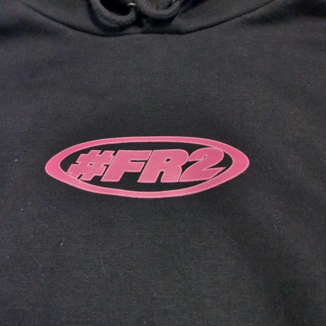 極美品✨️ FR2 パーカー ファイヤーパターン 色情兎 bunny 妖艶 希少