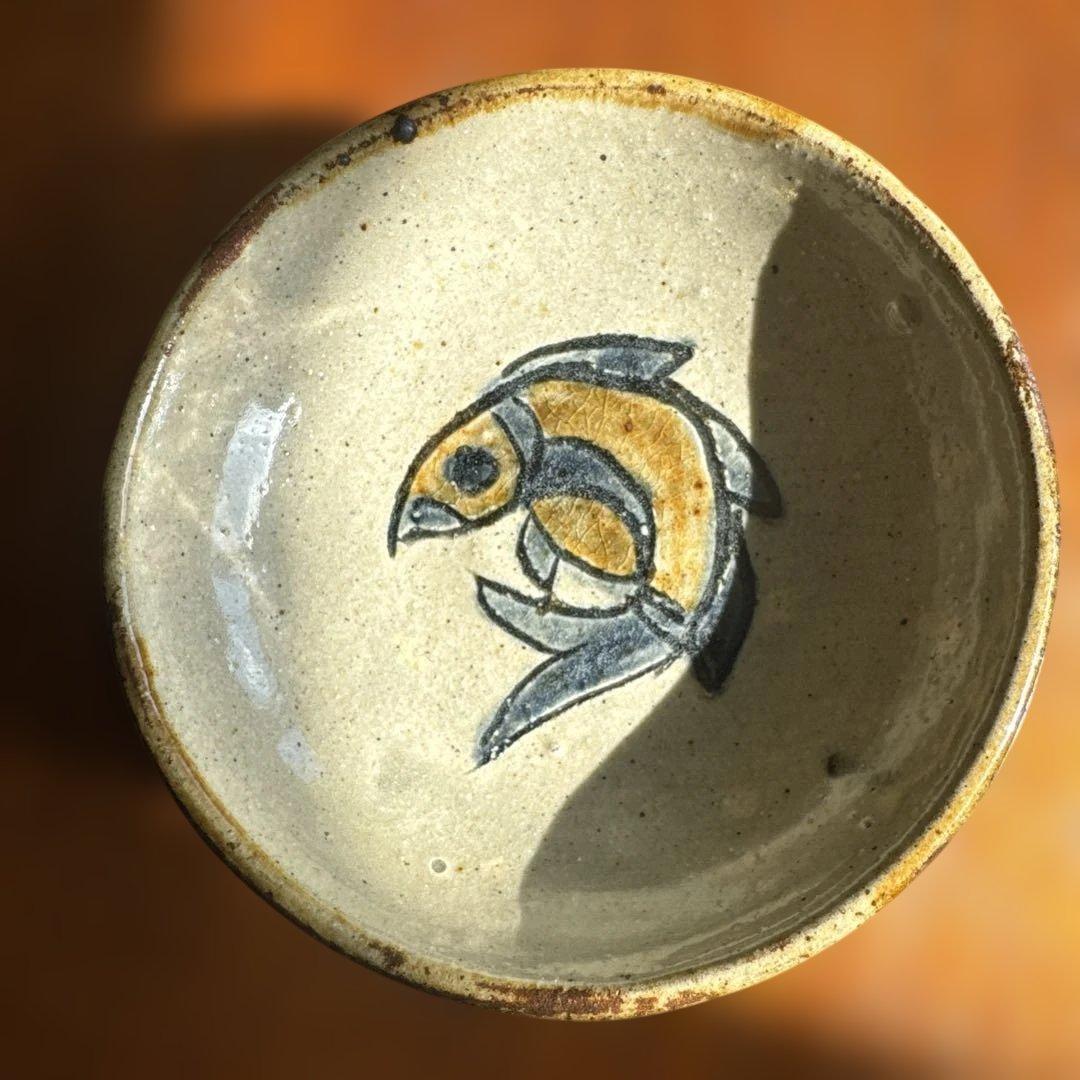 金城次郎.人間国宝.小皿.陶印あります