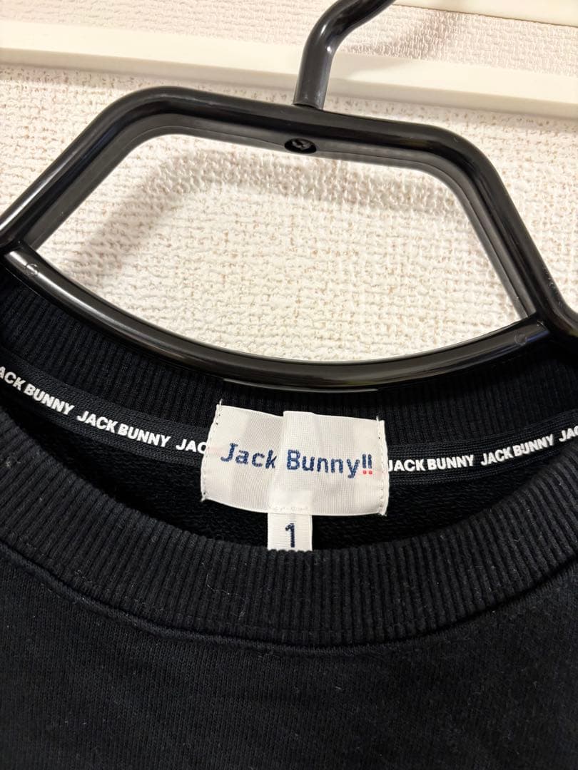 【Clover専用 未使用 ジャックバニー スウェット ブラック ゴルフレディ