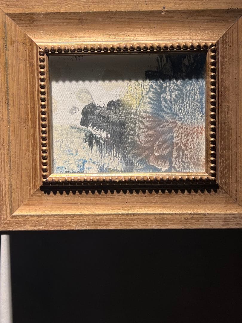 肉筆　mixed media　【抽象画】