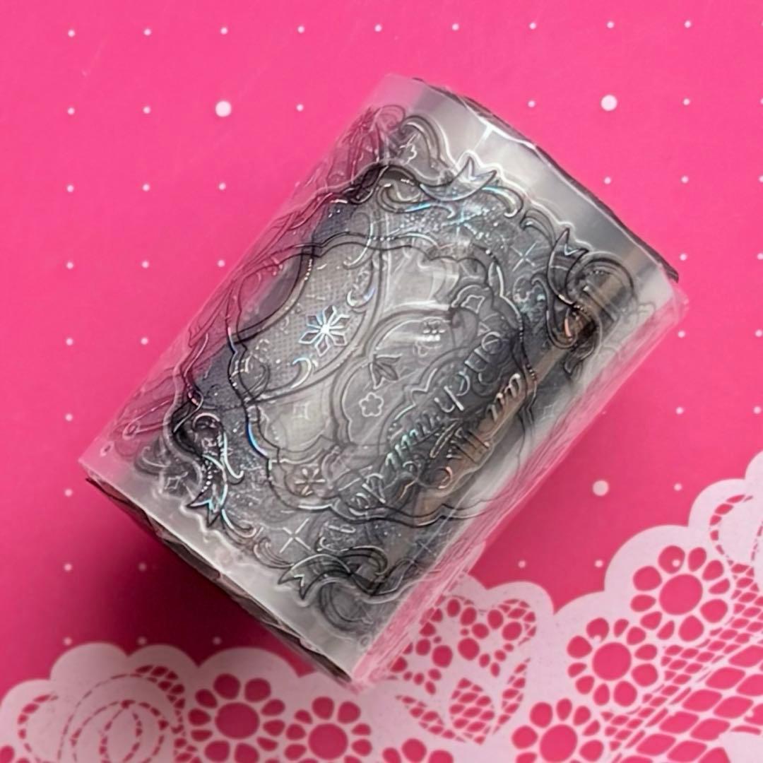 贝壳银 画框里的浪漫 黑色 ダイカット加工 6cm×5m フレーム