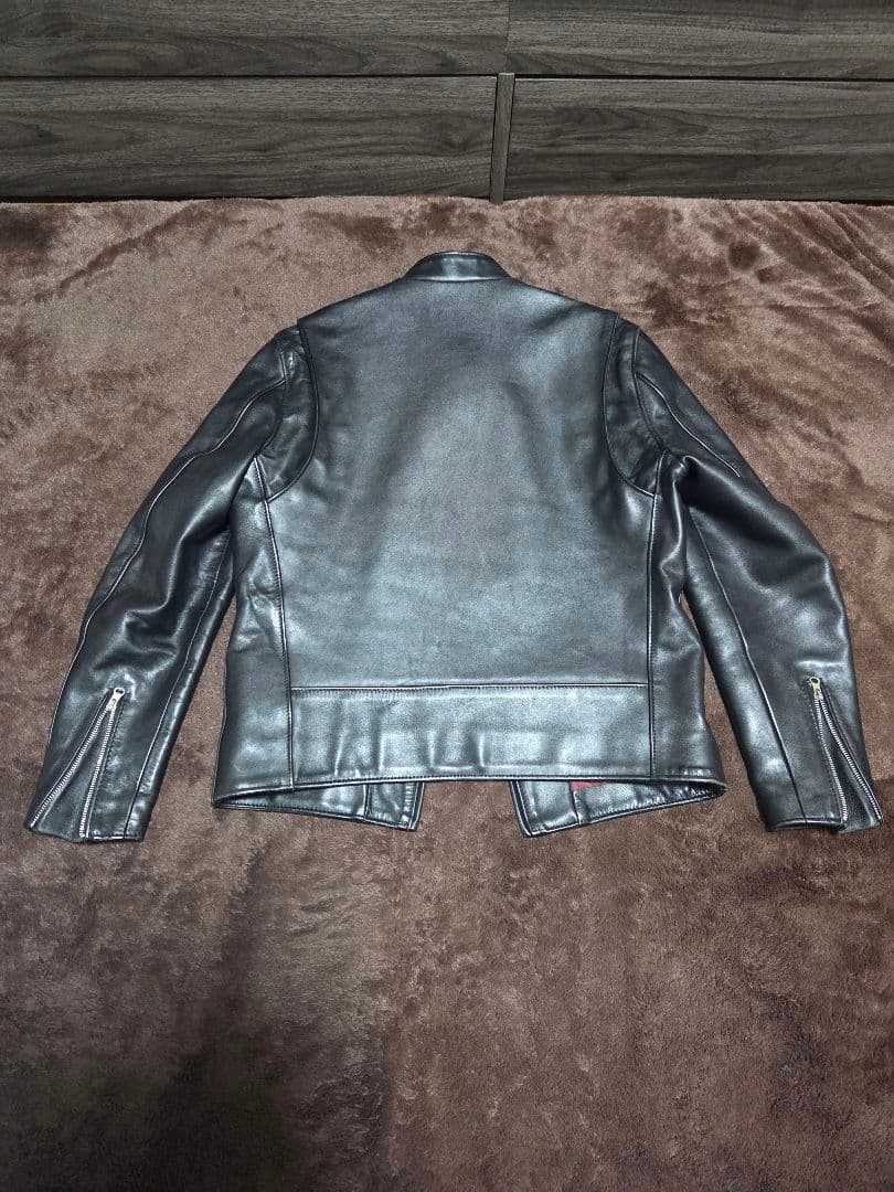 【未使用級】Schott 641XX レザージャケット ブラック 40 牛革