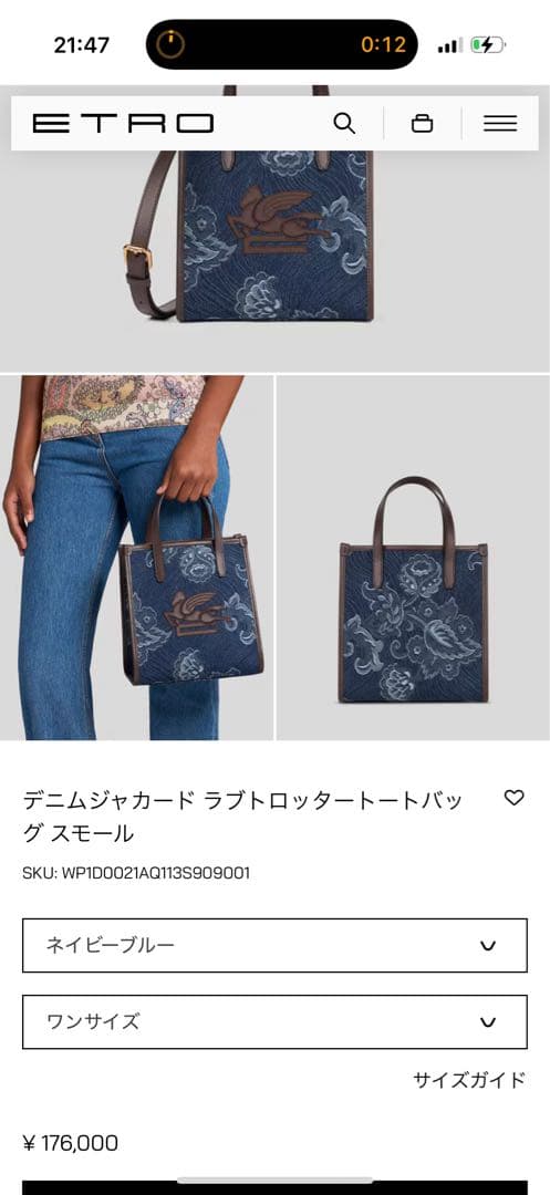 エトロ　バッグ