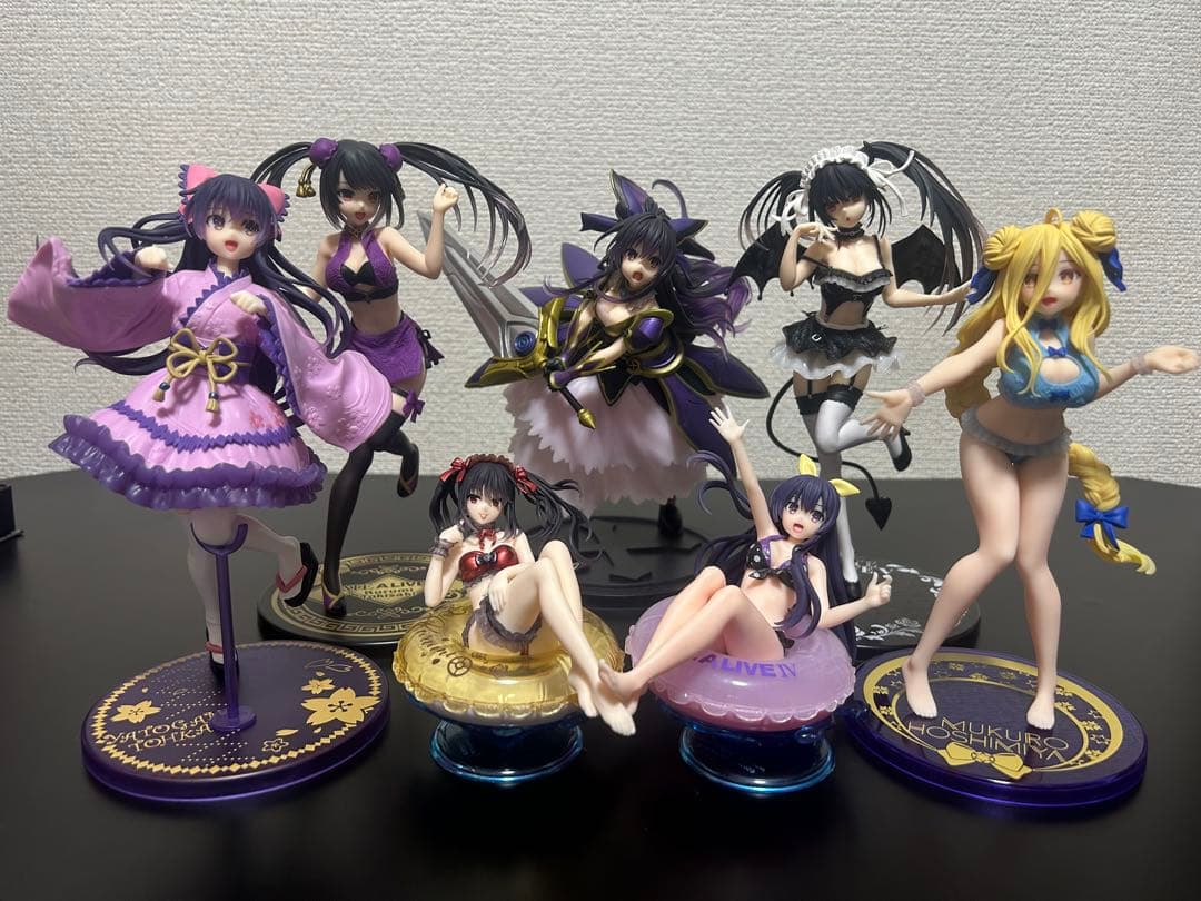 【即日発送可】 デート・ア・ライブ プライズ フィギュア 7点セット