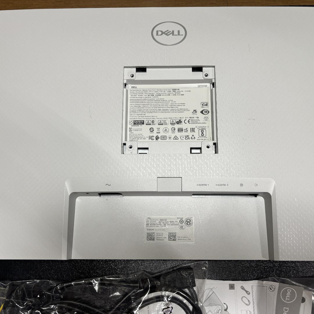 Dell 27インチ 4K モニタースタンド無し S2721QS