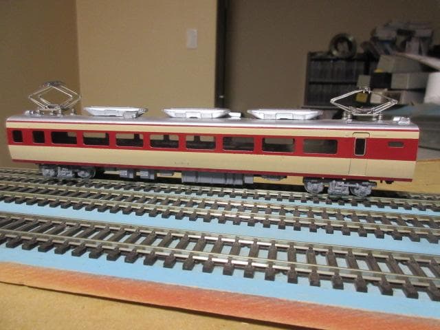 国鉄151系　特急形電車「こだま」３両セット　HOゲージ　金属製・メーカー不詳