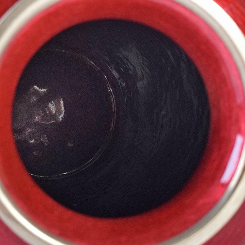 七宝焼　安藤七宝店　旭光釉双鶴文　花瓶　高さ約31㎝　台付　共箱　MR8333B