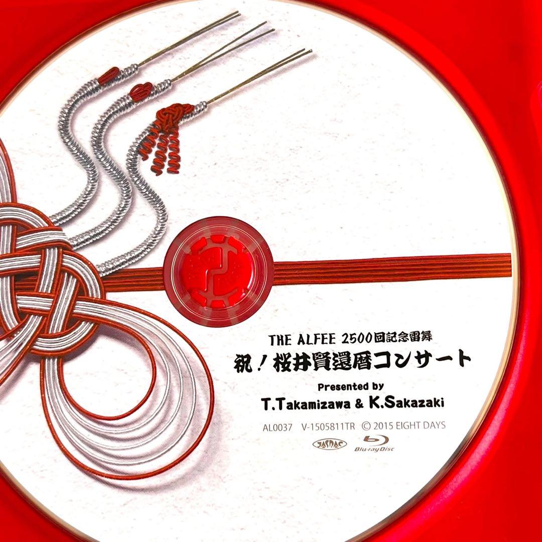 THE ALFEE 2500回記念雷舞　祝　桜井賢還暦コンサート　DVD 美品