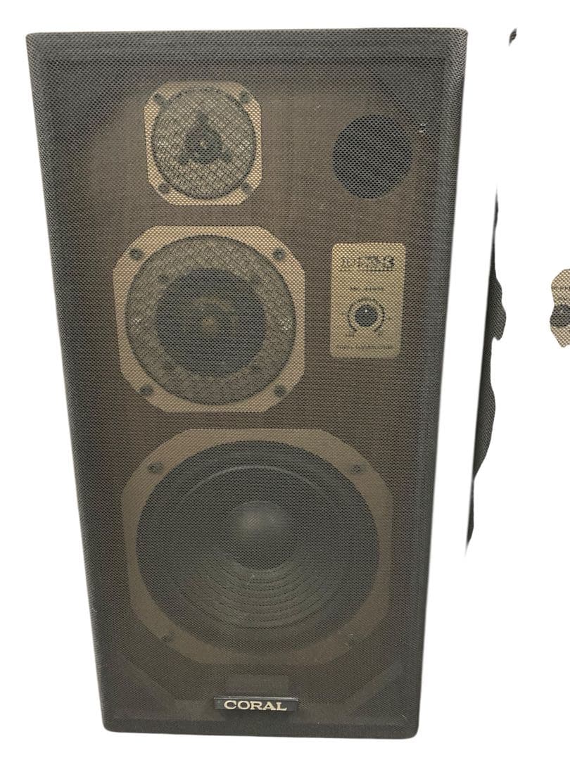 CORAL DX-3 スピーカー ペア 6Ω 120W コーラル ビンテージ