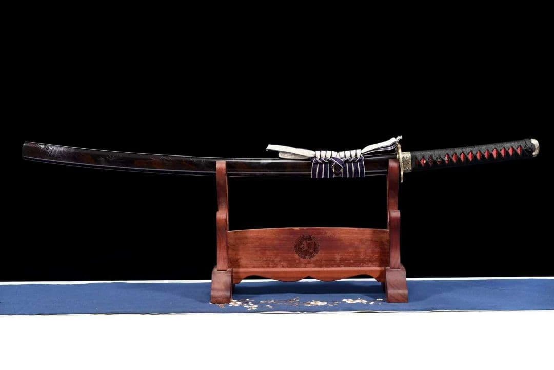 【赤波】古兵器 刀装具 日本刀　模造刀 居合刀 武士道 鑑賞用 美術刀 贈り物