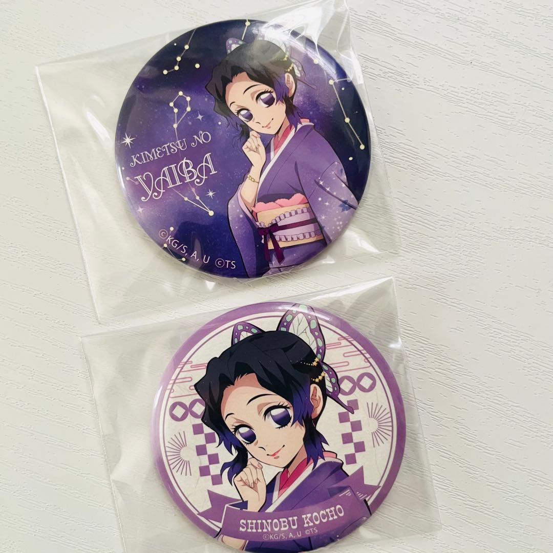 鬼滅の刃　スカイツリー　コラボ　缶バッジ　胡蝶しのぶ　2点セット