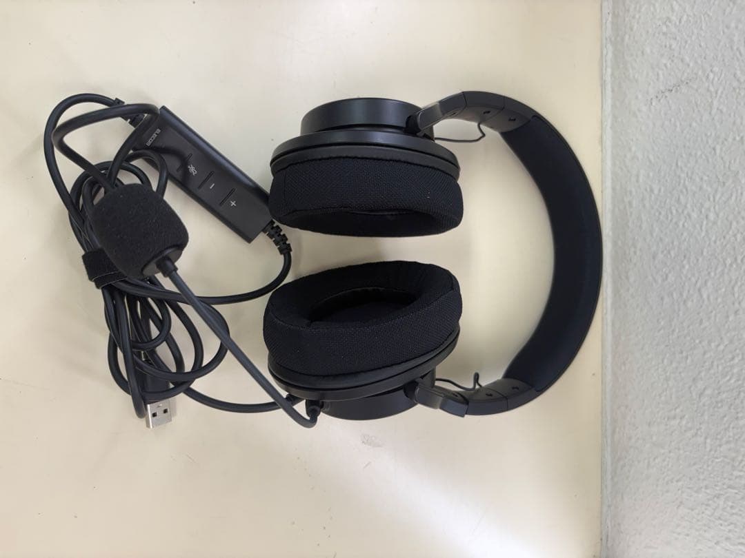 ELECOM エレコム　ヘッドセット　有線　HS-HP105UNCBK ブラック