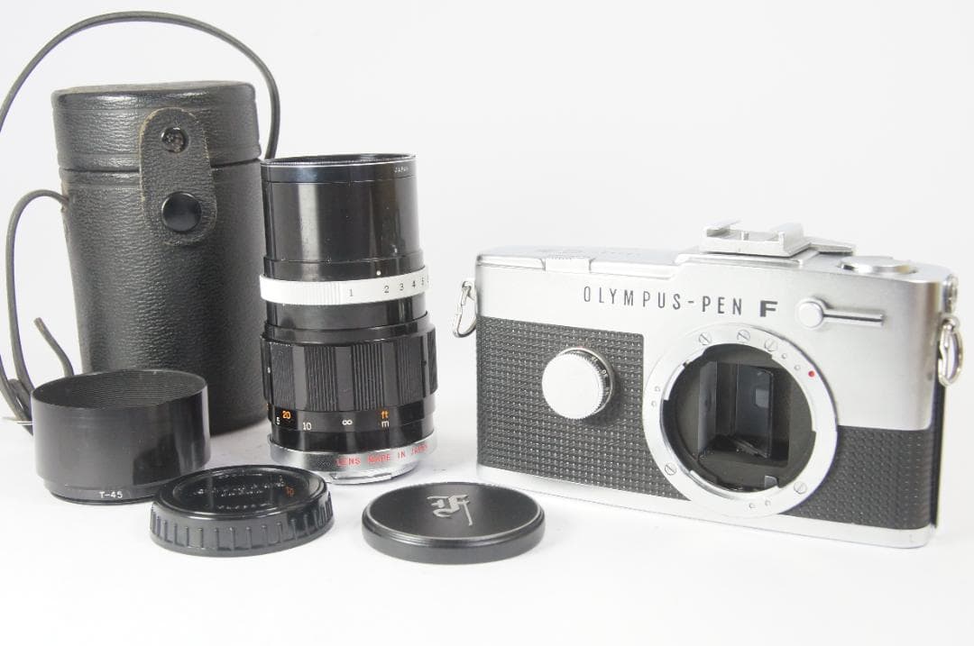 【美品】 Olympus PEN-FT レンズ付き ハーフカメラ 完動品◎