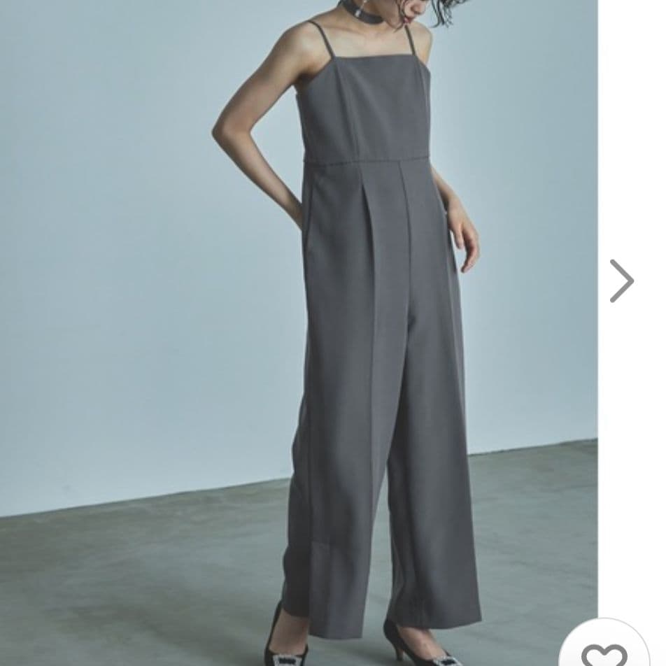 【niana】 ダブルクロス オールインワン パンツドレス 結婚式