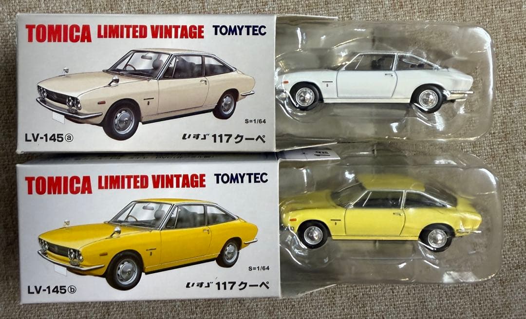 TLV LV-145a,b ISUZU 117 COUPE 2色セット